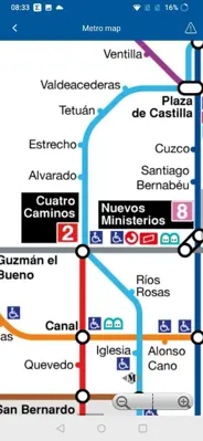 Metro de Madrid Official android App screenshot 4